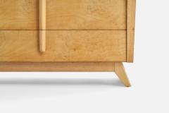 American Designer Dresser with Maple and Brass USA 1950s - 4773430