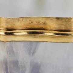 An Exceptional Gold Mounted Amethyst Snuff Box By Johann Keibel St Petersburg - 4781471