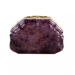 An Exceptional Gold Mounted Amethyst Snuff Box By Johann Keibel St Petersburg - 4781475