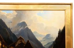 An Expansive Alpine Landscape 19th Century - 4458271