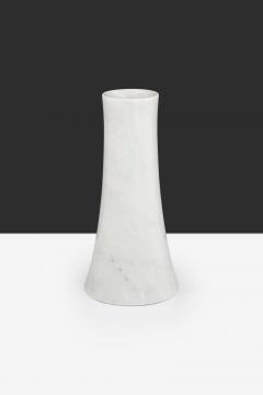 Angelo Mangiarotti Angelo Mangiarotti for Skipper Vase in Carrara Marble - 2894914