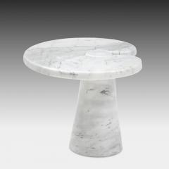 Angelo Mangiarotti Carrara Marble Side Table from Eros Series by Angelo Mangiarotti - 2871474
