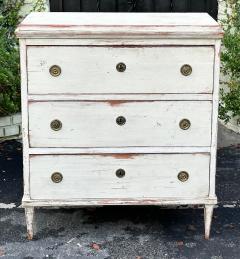 Antique 18th C Gustavian Swedish Empire Commode Chest of Drawers - 2928337