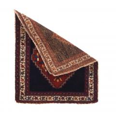 Antique Afshar Rug 17 x 22  - 4275818