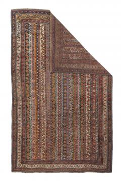 Antique Afshar Rug 4 0 x 6 2  - 4554053