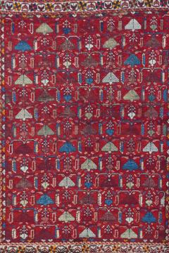 Antique Afshar Rug 5 0 x 6 5  - 4536557