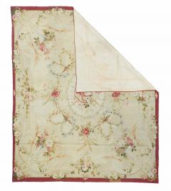 Antique Aubusson Beauvais Rug 5 1 x 6 2  - 4327151