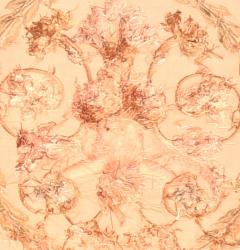 Antique Aubusson Beauvais Tapestry 19 x 20  - 4275346