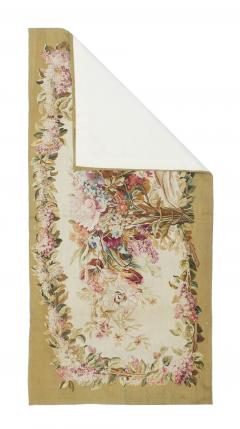 Antique Aubusson Beauvais Tapestry 2 2 x 4 6  - 4553836