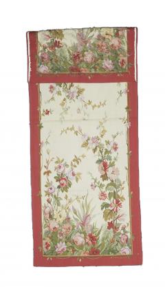 Antique Aubusson Rug 30 x 60  - 4275390