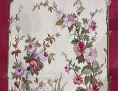 Antique Aubusson Rug 30 x 60  - 4275392