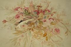 Antique Aubusson Rug 5 0 x 5 0  - 4327085