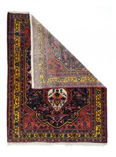 Antique Bakhtiari Rug 5 0 x 6 4  - 4552387