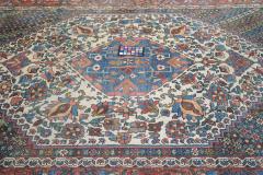 Antique Bakhtiari Rug 6 8 x 10 3  - 4456998