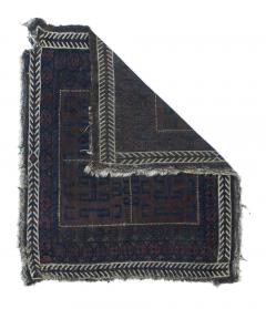 Antique Balouch Rug 24 x 29 - 4275802