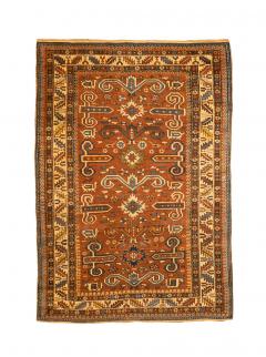 Antique Cacasian Perpedil Rug 34 x 49  - 4268539