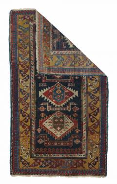 Antique Caucasian Karakashli Rug 2 9 x 5 0  - 4535348