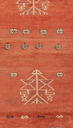 Antique Caucasian Kazak Rug 3 9 x 6 10  - 4327426