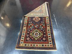 Antique Caucasian Kazak Rug 3 x 3 x 6 x 5  - 4355422