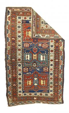 Antique Caucasian Kazak Rug 36 x 58  - 4268625