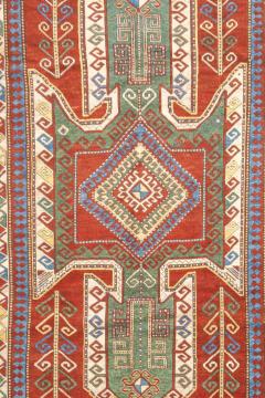 Antique Caucasian Kazak Rug 5 8 x 9 10  - 4295972