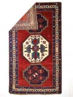 Antique Caucasian Kazak Rug 59 x 100  - 4268605