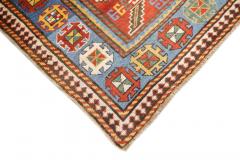 Antique Caucasian Kazak Rug 6 5 x 7 11  - 4314247