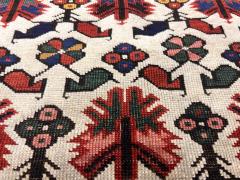 Antique Caucasian Kuba Rug 2 11 x 5 3  - 4457617