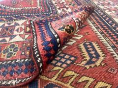 Antique Caucasian Kuba Rug 3 8 x 4 11  - 4327165