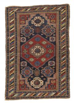 Antique Caucasian Kuba Shrivan Rug 34 x 410  - 4268223