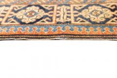 Antique Caucasian Perpedil Rug 3 1 x 3 11  - 4457293