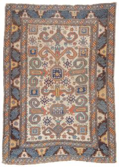 Antique Caucasian Perpedil Rug 310 x 53 - 4268541