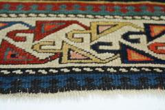 Antique Caucasian Shirvan Rug 3 5 x 4 7  - 4295541