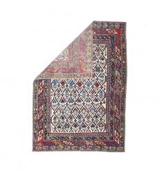 Antique Caucasian Shirvan Rug 3 9 x 5 2  - 4296127