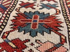 Antique Caucasian Shirvan Rug 36 x 410  - 4268485