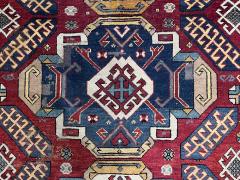 Antique Caucasian Sumak Rug 5 8 x 9 10  - 4457523