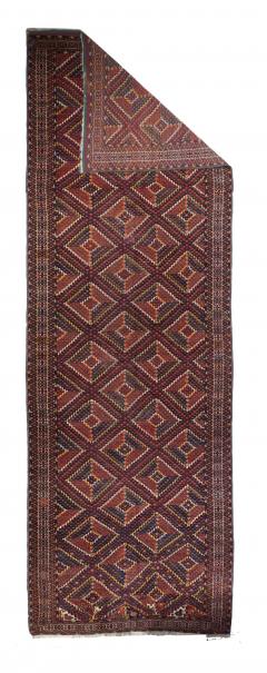 Antique Caucasian Yamud Rug 5 4 x 15 6  - 4327096