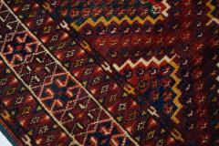 Antique Caucasian Yamud Rug 5 4 x 15 6  - 4327097