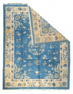 Antique Chinese Peking Rug 93 x 118 - 4354789