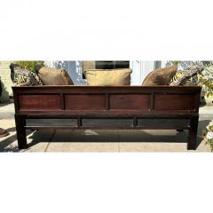 Antique Chinese Rosewood Sofa Settee Custom Designer Pillows - 2997110