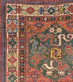 Antique Cloudband Kazak Rug 4 3 x 5 7  - 4296101