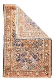 Antique Dabir Kashan Rug 4 2 x 6 5  - 4535705