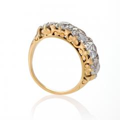 Antique Diamond 5 Stone Ring - 255357