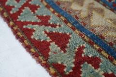 Antique Fakhralou Kazak Rug 3 4 x 3 9  - 4404452