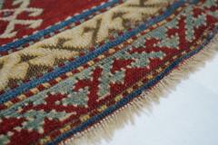 Antique Fakhralou Kazak Rug 3 4 x 3 9  - 4404453