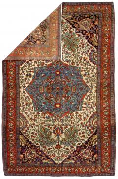Antique Farahan Sarouk Rug 4 3 x 6 7  - 4328404