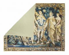Antique Fiine French Tapestry 9 1 x 12 4  - 4296241