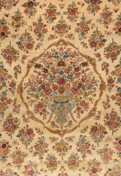 Antique Fine Persian Isfahan Rug 7 10 x 11 7  - 4295554