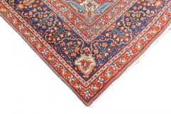 Antique Fine Persian Mohtasham Kashan Rug 4 5 x 6 8  - 4295618