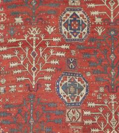 Antique Fine Very Rare Tree Kazak Rug 5 6 x 6 11  - 4295846